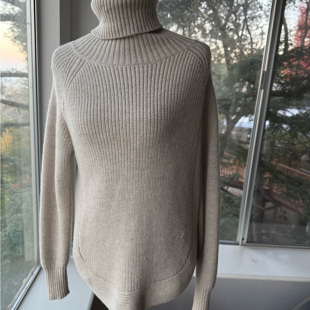 Wilfred Aritzia Cream Cowl Neck Sweater, XS